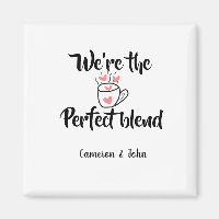 Nous sommes le mélange parfait de l'amour de café