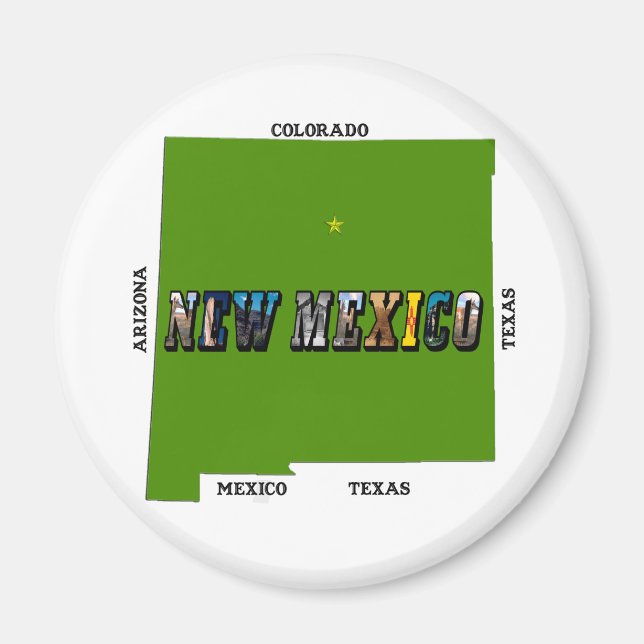 Aimant Nouveau-Mexique, États-Unis (Devant)