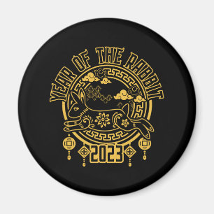 Aimant Nouvel An lunaire chinois du lapin