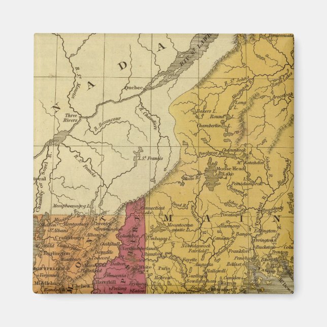 Aimant Nouvelle-Angleterre 5 (Devant)