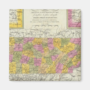 Aimant Nouvelle Carte Du Tennessee