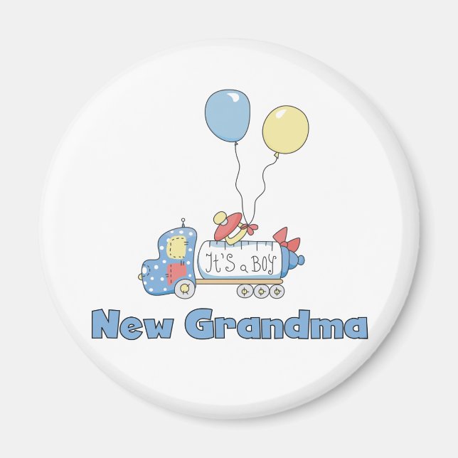 Aimant Nouvelle grand-mère de tee-shirts et cadeaux de ca (Devant)