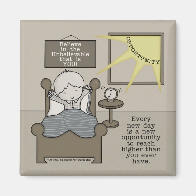 Aimant Nouvelle opportunité (Devant)