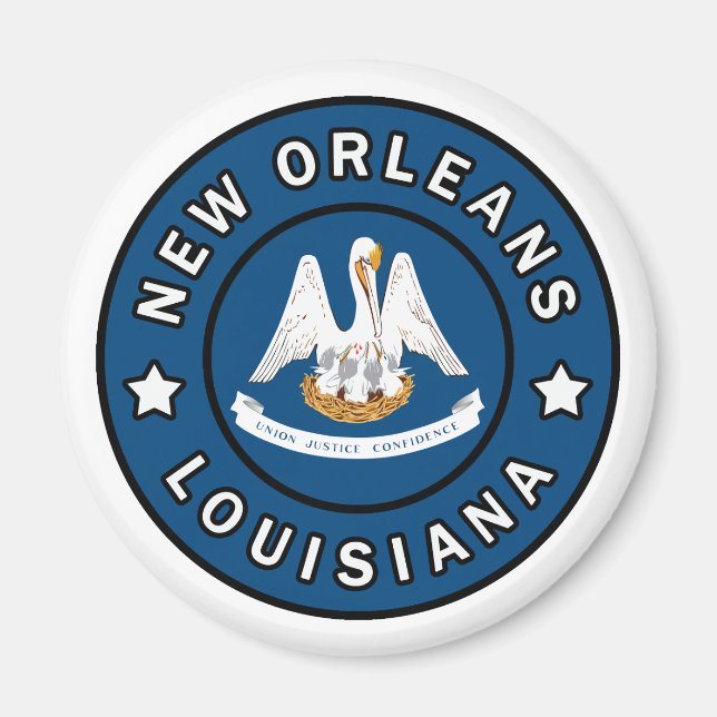 Aimant Nouvelle-Orléans Louisiane (Devant)