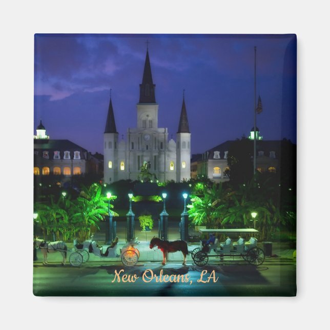 Aimant Nouvelle-Orléans, Louisiane (Devant)