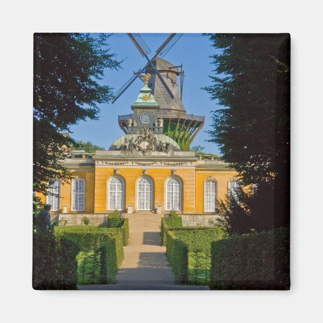 Aimant Nouvelles Chambres et moulin à vent (Devant)