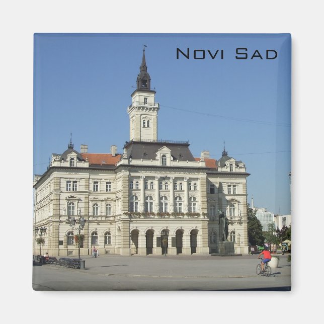 Aimant Novi Sad - Hôtel de Ville (Devant)