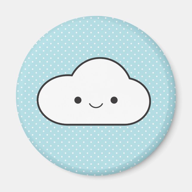 Aimant Nuage de couverture (Devant)