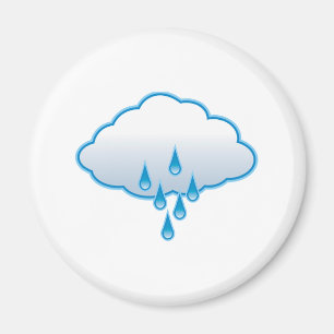 Aimant Nuage de pluie