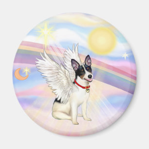 Aimant Nuages - Ange Rat Terrier