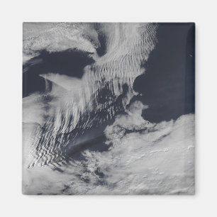 Aimant nuages Bateau-vague-formés dans l'Indien du sud