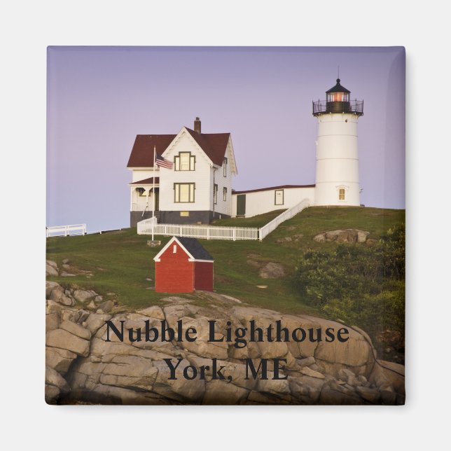 Aimant Nubble Lighthouse-York, ME (Devant)