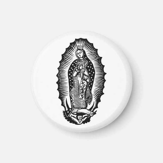 Aimant Nuestra Señora de Guadalupe (Devant)