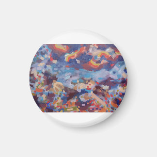 Aimant Nuit colorée