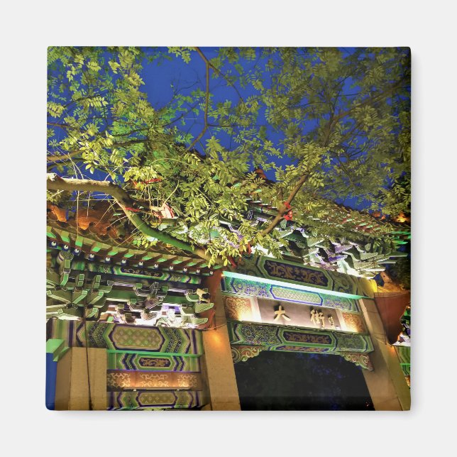 Aimant Nuit en Chine (Devant)