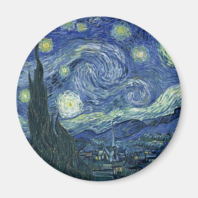 Aimant Nuit étoilée (Devant)