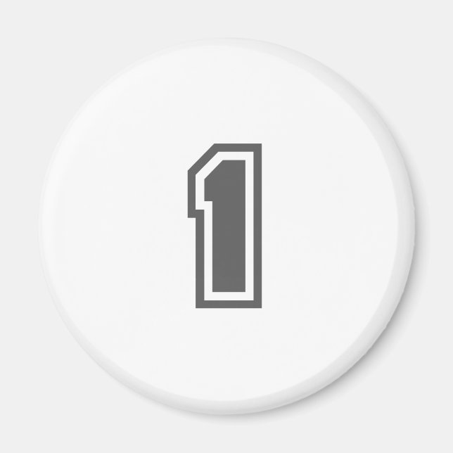 Aimant Numéro 1 (Devant)