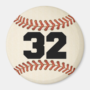 Aimant Numéro 32 Baseball