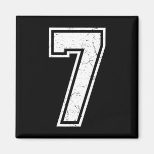 Aimant Numéro 7 Costume de Meme Correspondant 67 Hommes F