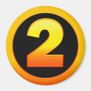 Aimant Numéro d'or 2