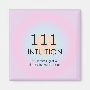 Aimant Numéros d'ange Numérologie 111 Intuition