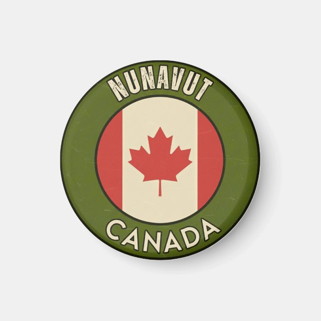 Aimant Nunavut Canada (Devant)