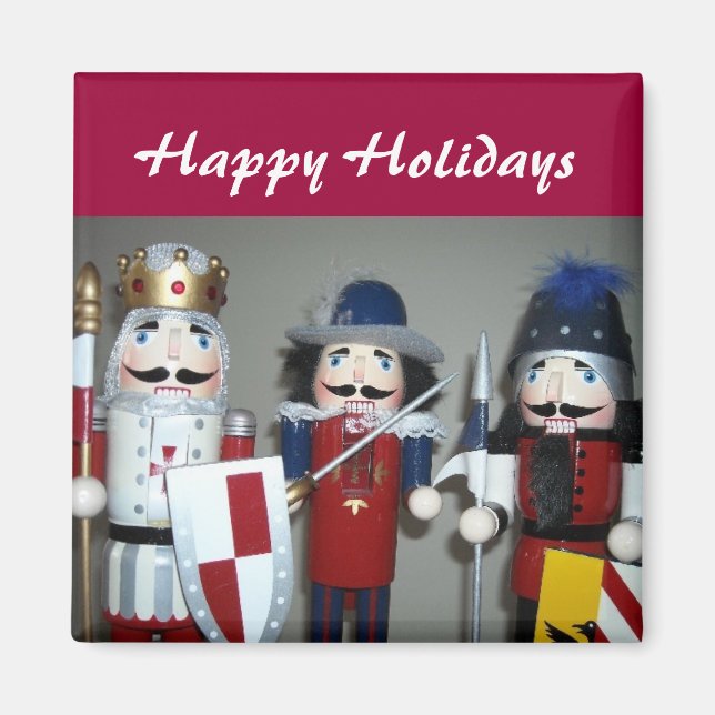 Aimant Nutcrackers de Noël (Devant)