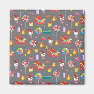 Aimant Nutcrackers de Noël Vintage Joyeux Noël