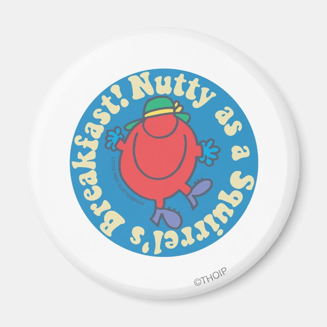 Aimant Nutty as a Squirrel's Breakfast ! (Devant)