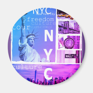 Aimant Nyc Liberty Statue New York