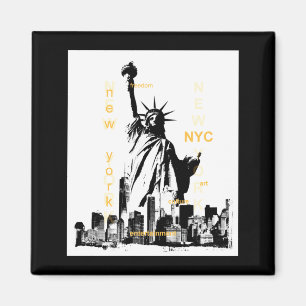 Aimant Nyc New York Pont de Brooklyn Statue de la Liberté