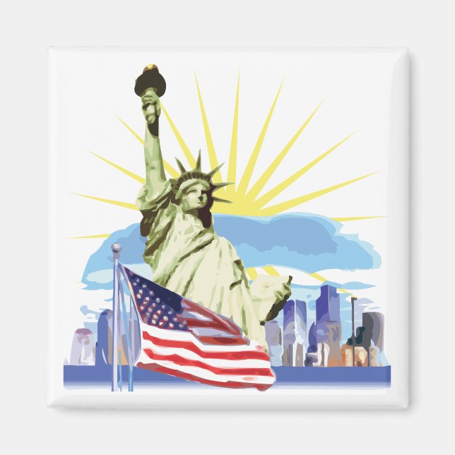 Aimant NYC Skyline (Devant)