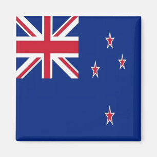 Aimant NZ - Nouvelle-Zélande - Drapeau