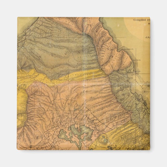 Aimant Oahu, îles Hawaïennes (Devant)