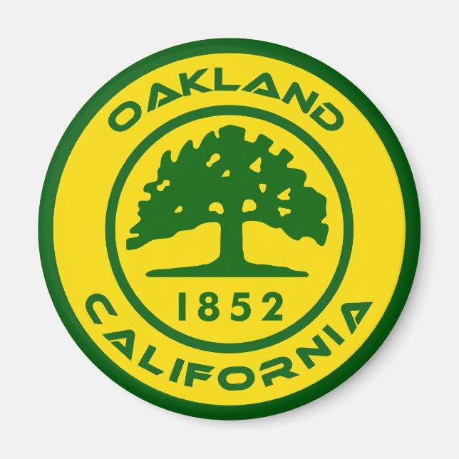 Aimant Oakland (Californie) 1852 (Devant)