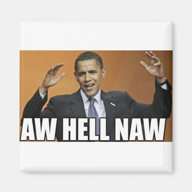 Aimant Obama (Devant)