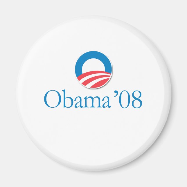 Aimant Obama '08 (Devant)