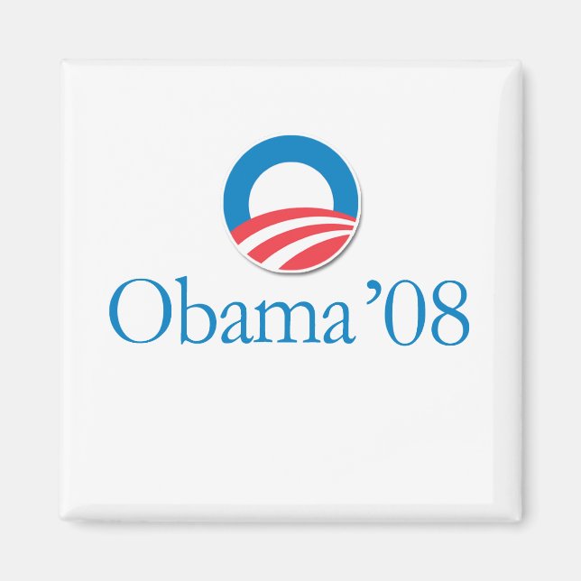 Aimant Obama '08 (Devant)