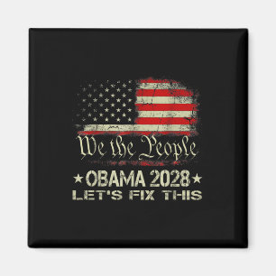 Aimant Obama 2028 Vote Obama pour l'élection présidentiel