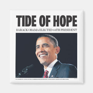 Aimant Obama : L'aimant de la marée de l'espoir