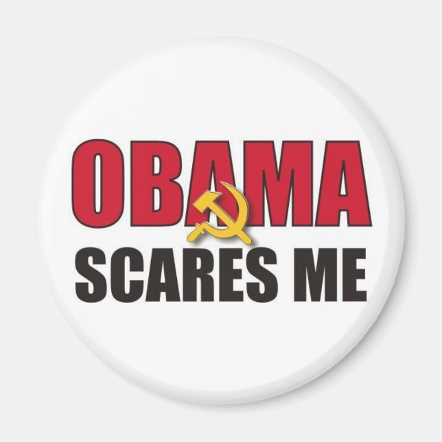 Aimant Obama me fait peur (Devant)