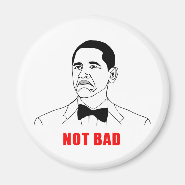 Aimant Obama n'est pas un mauvais mème de rage face comic (Devant)