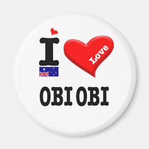 Aimant OBI OBI - I Love