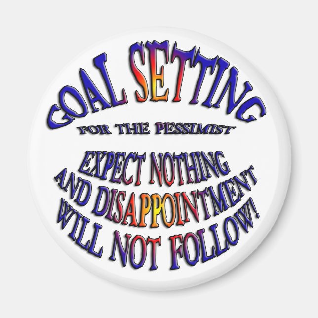 Aimant Objectif : Rien à attendre (Devant)