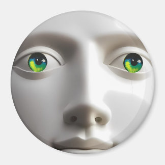 Aimant Objet d'amour au visage lunaire
