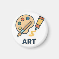 Objet de l'art - Palette de peinture et pinceau