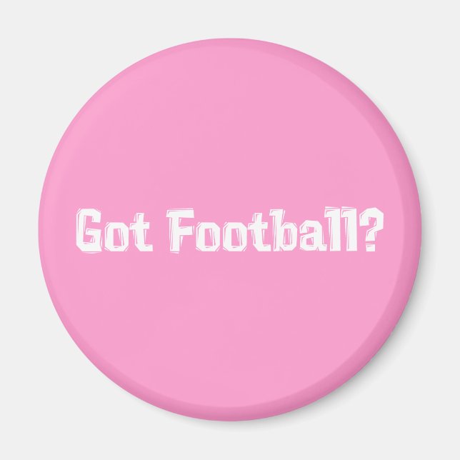 Aimant Obtenir des cadeaux de football (Devant)