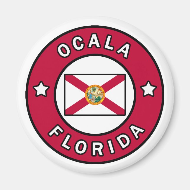 Aimant Ocala Floride (Devant)