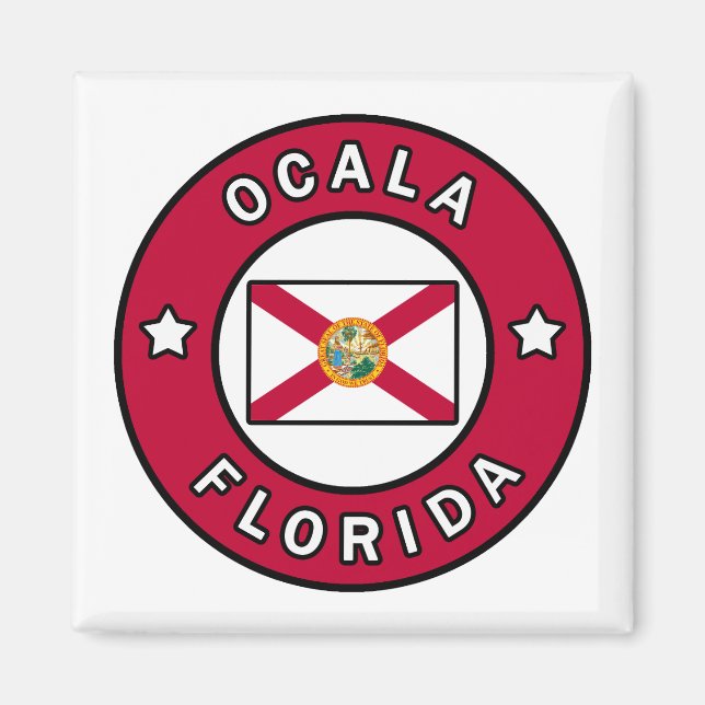 Aimant Ocala Floride (Devant)