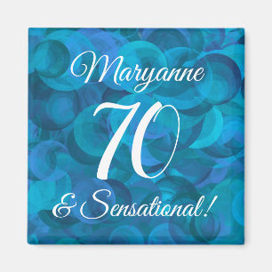 Aimant Ocean Blue 70 & Sensational Birthday Party